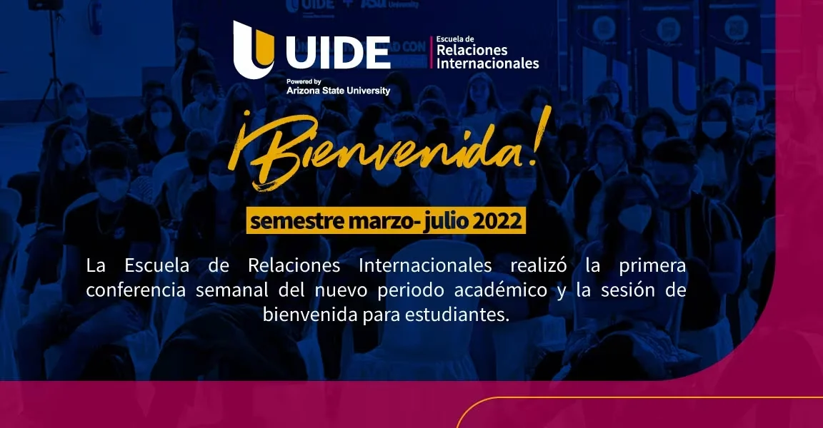 ok conferencias escuela de relaciones internacionales uide