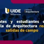 estudiantes uide salidas de campo arquitectura