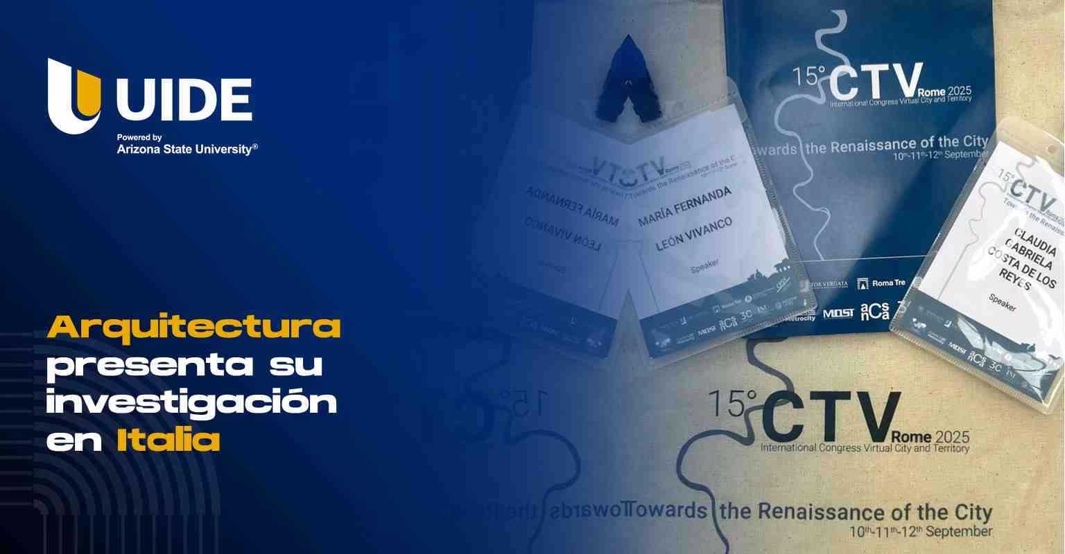 Arquitectura presenta su investigación en Italia