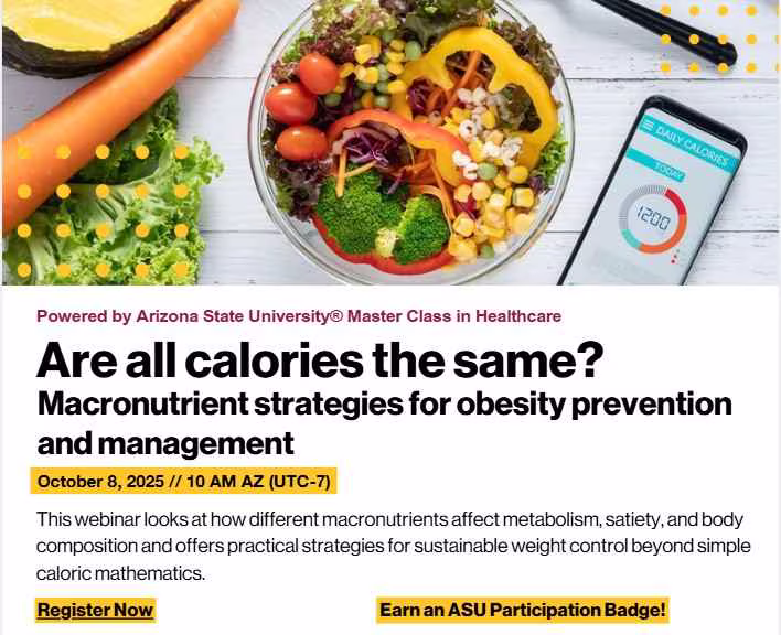 calories asu masterclass 3