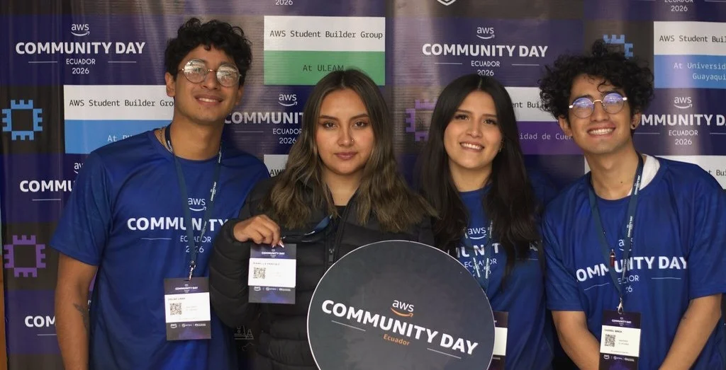 banner aws community day cuenca